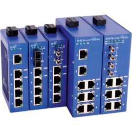 ETN UNMANAGED SWITCH 6 COPPER,2SINGLE-MODE ST WT