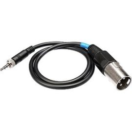 XLR BALANCED LINE OUTPUT CABLE FOR EK2000 OR EK500G2, MALE XLR TO 3.5MM THREADE