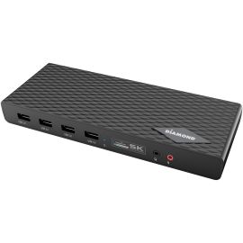 Diamond Multimedia Ultra 4K/5K Docking Station, Compatible With Both Type-C and Type-A USB Laptops/Desktop PCs