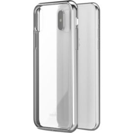 VITROS IPHONE XS/X PROTECTIVE CASE - JET SILVER.LET YOUR DEVICE SHINE THROUGH WH