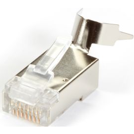 Black Box CAT6A RJ-45 Modular Plug - Shielded, 100-Pack