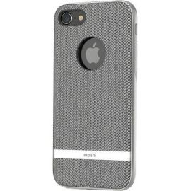 VESTA HARDSHELL CASE FOR IPHONE 8/7 - HERRINGBONE GRAY.DESIGNED WITH CLASSIC TWI