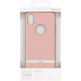 VESTA HARDSHELL CASE FOR IPHONE XS/X - BLOSSOM PINK.DESIGNED WITH CLASSIC TWILL