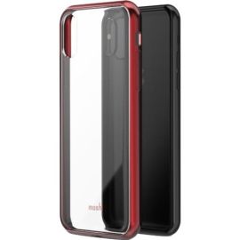 VITROS IPHONE XS/X PROTECTIVE CASE - CRIMSON RED.LET YOUR DEVICE SHINE THROUGH W