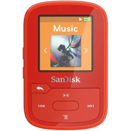 SANDISK MP3 PLAYER, SDMX28-016G-G46R, CLIP SPORT PLUS, RED, GLOBALCLIP SPORT PLU