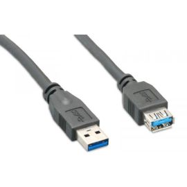 3FT USB 3.0 A MALE TO A FEMALE EXTENSION CABLE BLACK