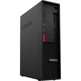 Lenovo ThinkStation P330 30C7000NUS Workstation - 1 x Intel Xeon Quad-core (4 Core) E-2134 3.50 GHz - 16 GB DDR4 SDRAM RAM - 512 GB SSD - Small Form Factor - Raven Black