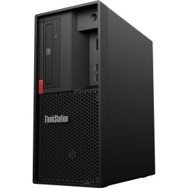 Lenovo ThinkStation P330 30C6S03N00 Workstation - 1 x Intel Hexa-core (6 Core) i5-8600 3.10 GHz - 8 GB DDR4 SDRAM RAM - 256 GB SSD - Tower - Raven Black