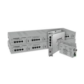 ComNet Ethernet-over-Copper Extender With Pass-Through PoE