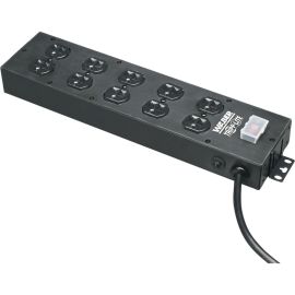 Tripp Lite Waber Power Strip 10-Outlet Industrial 5-15R 15ft Cord 5-15P