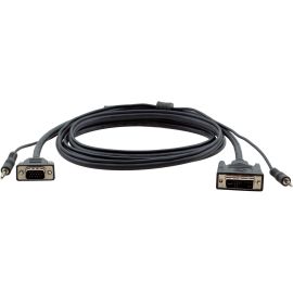 Kramer DVI-I (M) to 15-pin HD (M) & 3.5mm Audio Cable