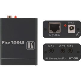 THE PT-5T AND PT-5R ARE A TWISTED PAIR TRANSMITTER AND RECEIVER FOR INFRARED SIG