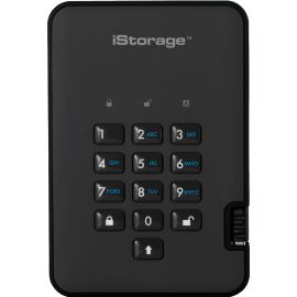 iStorage diskAshur2 3 TB Portable Rugged Hard Drive - 2.5