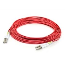 AddOn 1m LC (Male) to LC (Male) Red OM4 Duplex Fiber OFNR (Riser-Rated) Patch Cable