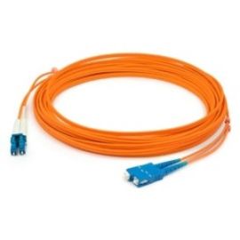 ADDON 18M ASC (MALE) TO ALC (MALE) YELLOW OS2 DUPLEX PATCH CABLE