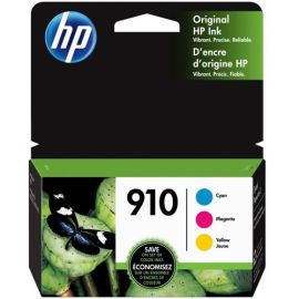 HP 910 CYAN MAGENTA YELLOW INK OFFICEJET OFFICEJET PRO 3PK