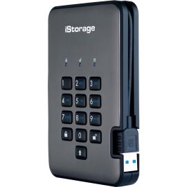 iStorage diskAshur PRO2 500 GB Portable Rugged Hard Drive - 2.5