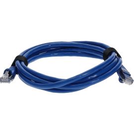 AddOn 5ft RJ-45 (Male) to RJ-45 (Male) Straight Blue Cat7 S/FTP PVC Copper Patch Cable