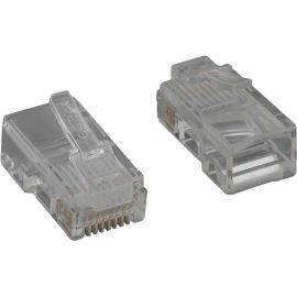 CATEGORY 5E MODULAR PLUG FOR STRANDED WIRE WITH INSERT 50U