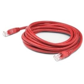 11FT RJ-45 M/M CAT6 RED CU PVC PATCH CBL