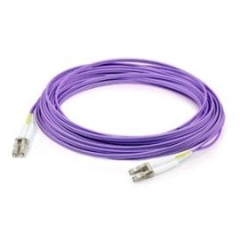 ADDON 3M LC (MALE) TO LC (MALE) STRAIGHT PURPLE OM1 DUPLEX RISER FIBER PATCH CAB