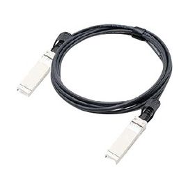 Brocade (Formerly) Compatible TAA Compliant 100GBase-CU QSFP28 to QSFP28 Direct Attach Cable (Passive Twinax, 5m)