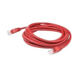 RJ-45 M/M PATCH CBL 15FT RED CAT6A BOOTEDSNAGLESS CU