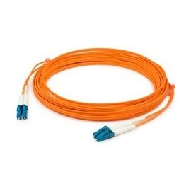 AddOn 3m LC (Male) to LC (Male) Orange OM4 Duplex Fiber OFNR (Riser-Rated) Patch Cable