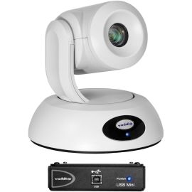 Vaddio RoboSHOT Elite Video Conferencing Camera - 8.5 Megapixel - 60 fps - White