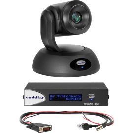 Vaddio RoboSHOT 12E HDBT Video Conferencing Camera - Black