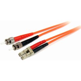 StarTech.com 5m Fiber Optic Cable - Multimode Duplex 62.5/125 - LSZH - LC/ST - OM1 - LC to ST Fiber Patch Cable