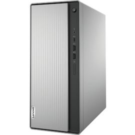 Lenovo IdeaCentre 5 14IMB05 90NA001KUS Desktop Computer - Intel Core i5 10th Gen i5-10400 Hexa-core (6 Core) 2.90 GHz - 8 GB RAM DDR4 SDRAM - 16 GB Optane Memory - 1 TB HDD - Mini-tower - Mineral Gray