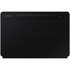 Samsung Book Cover Keyboard/Cover Case (Book Fold) Samsung Galaxy Tab S7 Tablet - Black