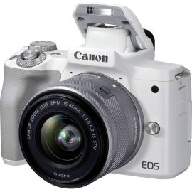 Canon EOS M50 Mark II 24.1 Megapixel Mirrorless Camera with Lens - 0.59