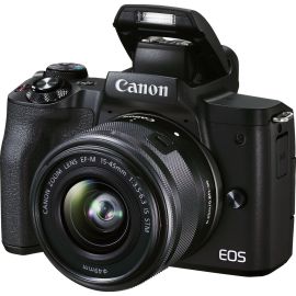 Canon EOS M50 Mark II 24.1 Megapixel Mirrorless Camera with Lens - 0.59