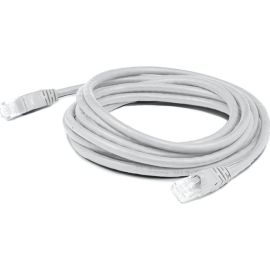 AddOn 3ft RJ-45 (Male) to RJ-45 (Male) White Cat6 Straight STP PVC Copper Patch Cable