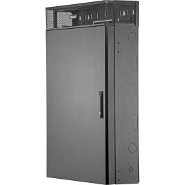 Panduit TrueEdge Vertical Wall Mount Enclosure, 3RU, Black