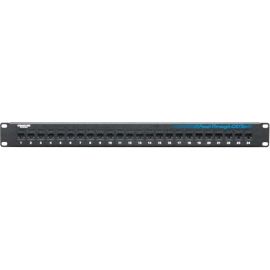 Black Box Feed-Through 24 Port Cat 5e Network Patch Panel