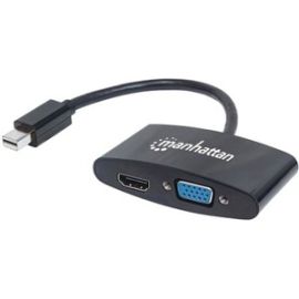 Manhattan 2-in-1 4K Mini DisplayPort Adapter