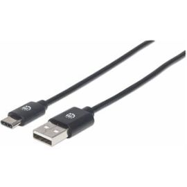 USB 2.0 TYPE-A MALE TO USB-C MALE. CONNECTS A USB-C DEVICE TO A HI-SPEED USB HUB