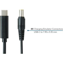 LENOVO EMULATOR CHARGING CABLES - 4-PACK OF USB-C TO 7.90 X 5.55MM EMULATOR CONN