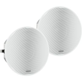 Vaddio 2-way Ceiling Mountable, Flush Mount, Wall Mountable, Recessed Mount, In-wall Speaker - 40 W RMS - White - TAA Compliant