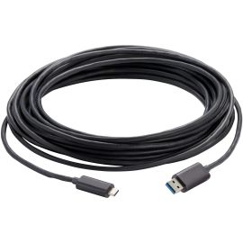 Vaddio USB 3.2 Gen 2x1 Active Optical Cable Type C to Type A - Plenum Rated