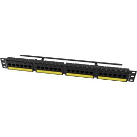 24PORT,6A/10G,FLAT PNL TCHOICE,1RU