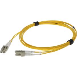 10M LC M/M PATCH CBL YELLOW OM4 RISER TAA COMP FIBER