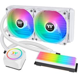 Thermaltake Floe RC240 CPU & Memory AIO Liquid Cooler Snow Edition