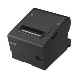 Epson OmniLink TM-T88VII Desktop Direct Thermal Printer - Monochrome - Receipt Print - Ethernet - USB - Yes - Near Field Communication (NFC) - With Cutter - Black