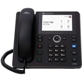 TEAMS C455HD IP PHONE POE GBE BLACK WITH AN EXTERNAL POWER