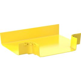 Panduit FiberRunner Horizontal Tee, 12x4, Yellow