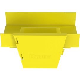 Panduit FiberRunner Vertical Tee, 90, 12x4, Yellow